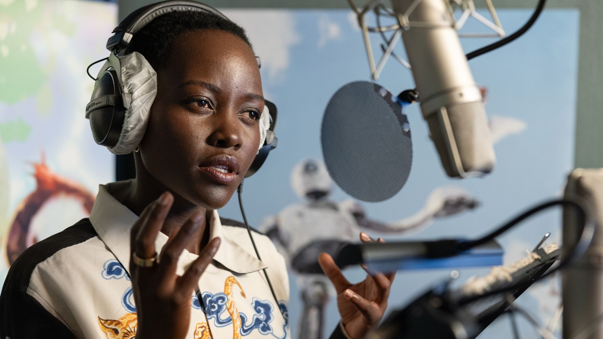 Lupita Nyong'o on 'relinquishing control' in The Wild Robot