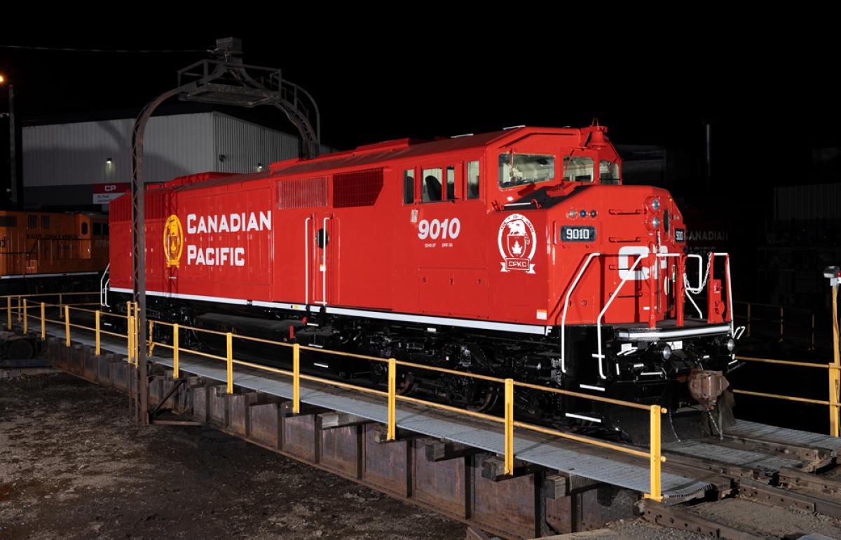 Canadian Pacific Kansas City Railroad Unveil New Paint Livery