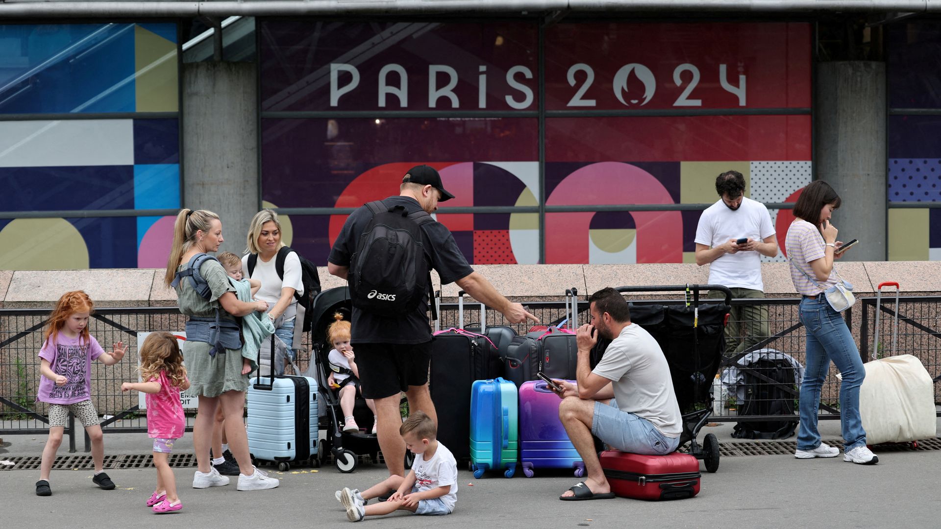 Who would cause such chaos on France's train networks before the Olympics, and avoid claiming publicity?