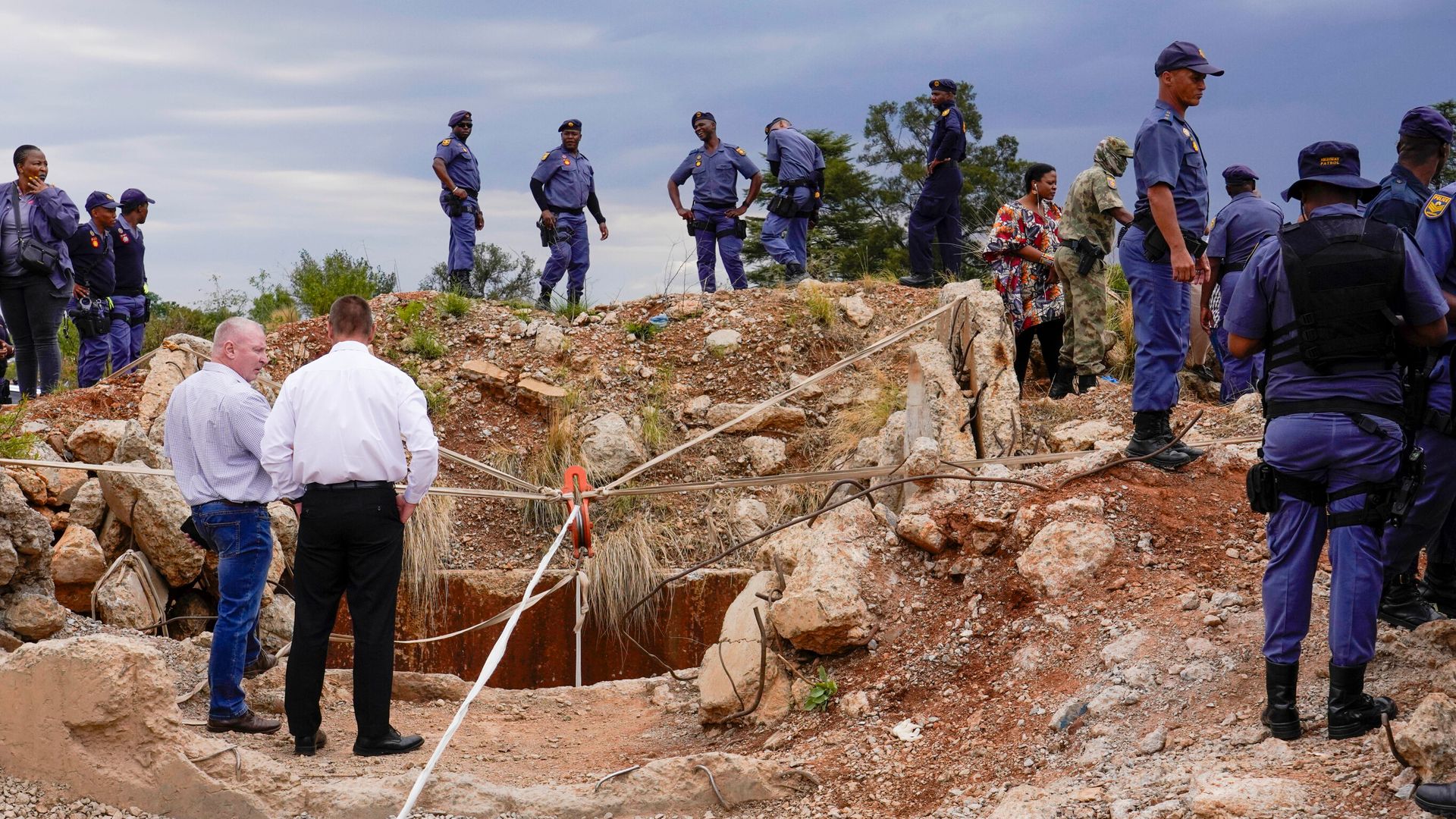 Hope for end to 'risky' stand-off between police and hundreds of illegal gold miners