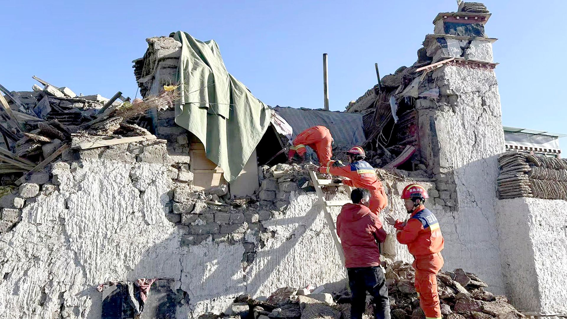 At least 126 people killed after earthquake near holy city