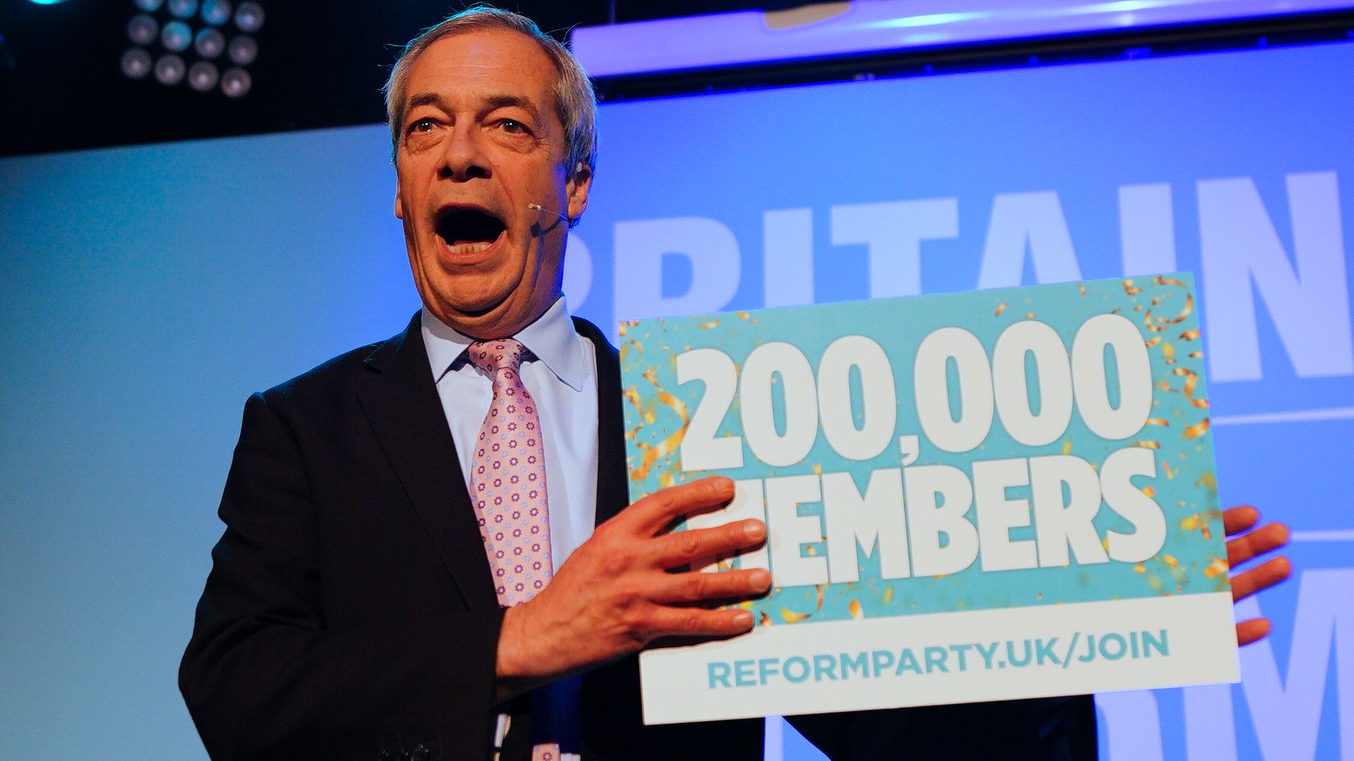 Farage relinquishes majority control of Reform UK