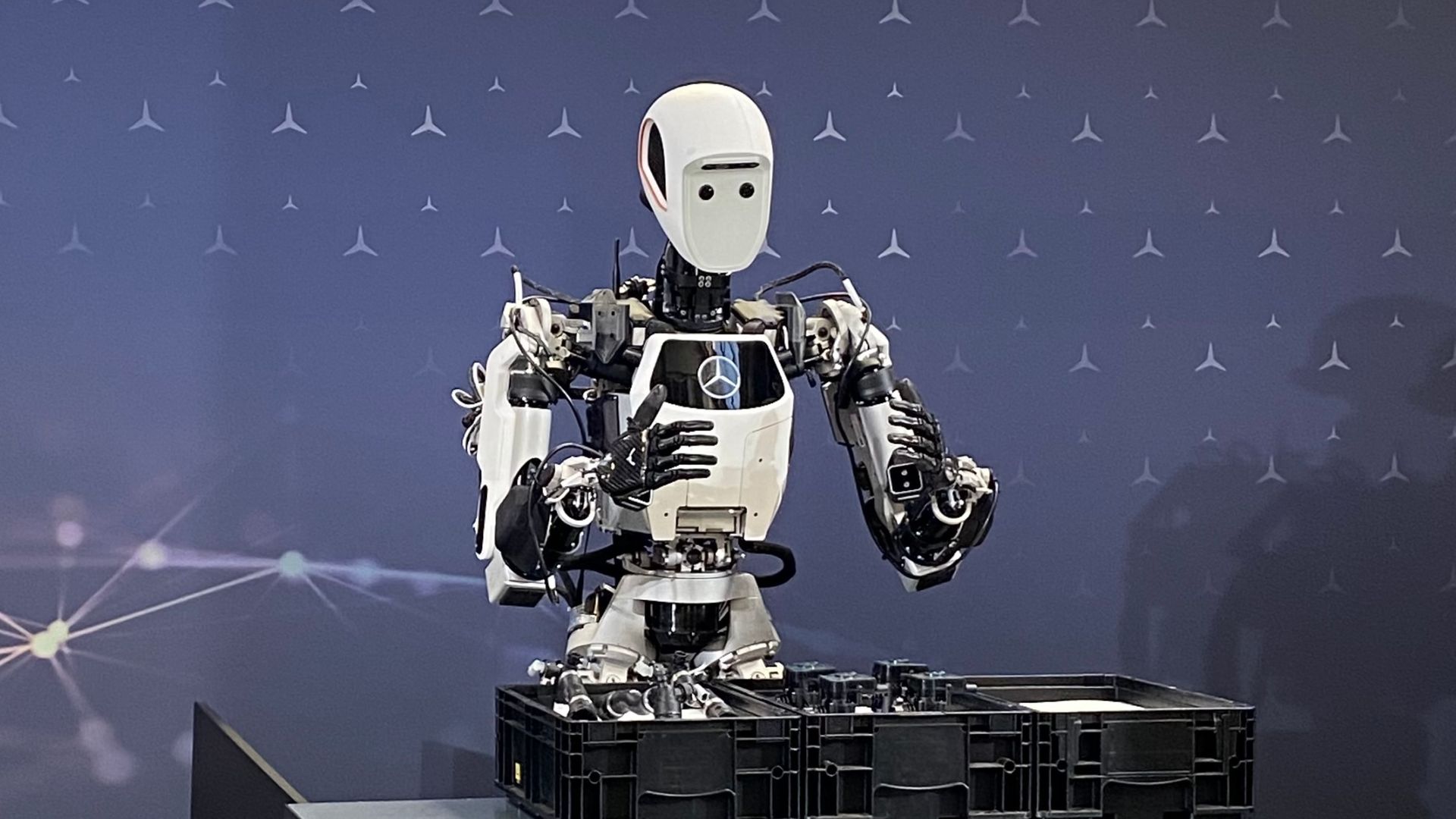 Meet the human-like robot on its first day of work