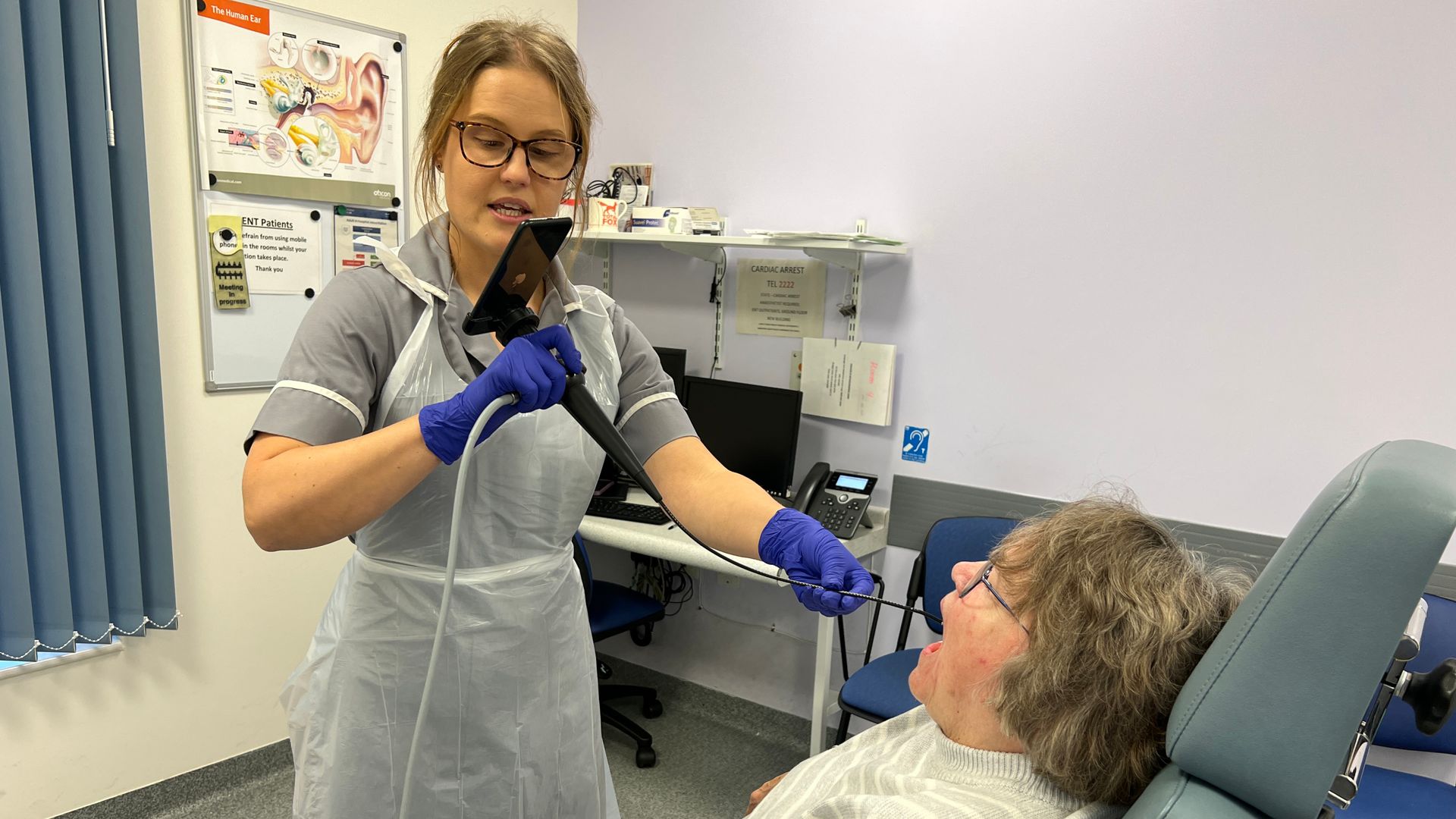 NHS pilots new iPhone adapter to check patients for cancer